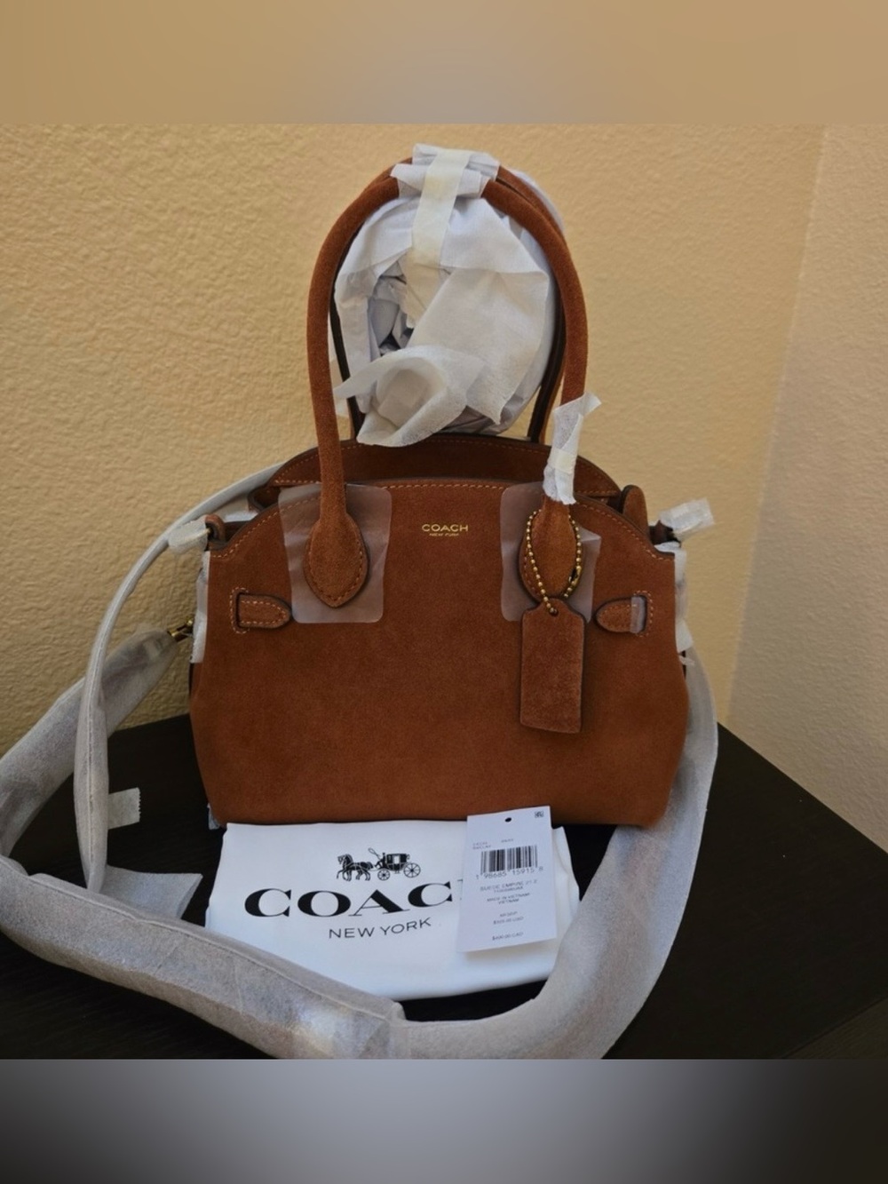 New! COACH Soft Empire Carryall Bag 21